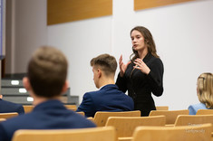 Spotkanie członków Samorządu Studenckiego,