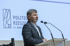 Wystąpienie rektora prof. P. Koszelnika,