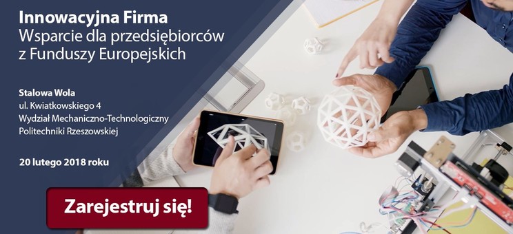 Zapraszamy na spotkanie „Innowacyjna firma